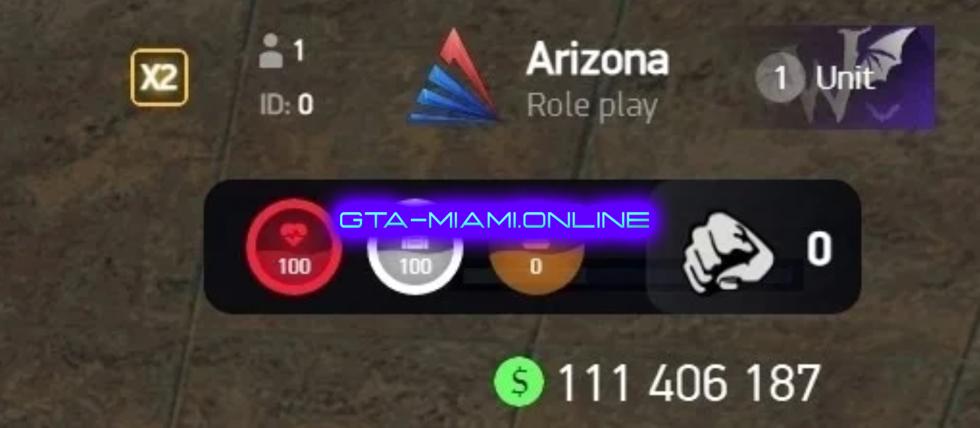 Arizona RP Custom HUD Leak