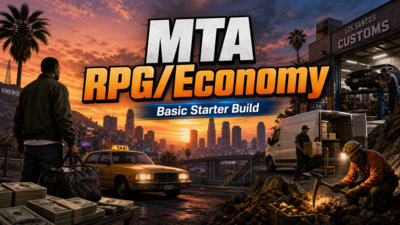 MTA RPG/Economy - скачать готовую RPG economy сборку для MTA:SA