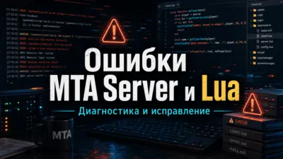Ошибки MTA Server и Lua: диагностика и исправление